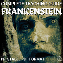 Load image into Gallery viewer, Frankenstein Novel Study Unit - 140+ Page Teacher Resource BUNDLE
