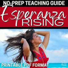 Load image into Gallery viewer, Esperanza Rising Novel Study - 6-Week Teaching Unit