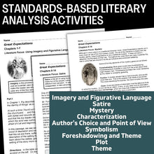 Load image into Gallery viewer, Great Expectations Novel Study, 200-Page No-Prep Unit Resource BUNDLE