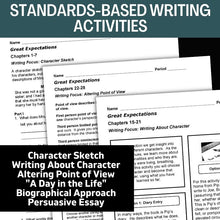 Load image into Gallery viewer, Great Expectations Novel Study, 200-Page No-Prep Unit Resource BUNDLE