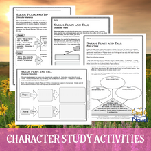 Load image into Gallery viewer, Sarah, Plain and Tall Novel Study - Character Study Activities Pack