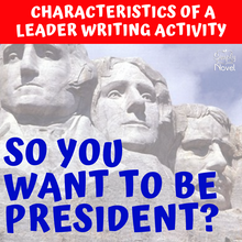 Load image into Gallery viewer, So You Want to Be President? by Judith St. George - Leadership Writing Activity