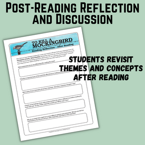 To Kill a Mockingbird Anticipation/Reaction Theme Discussion & Reflection