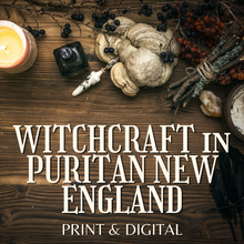 Load image into Gallery viewer, Witchcraft in Puritan New England Informational Text Article with Questions