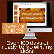 Load image into Gallery viewer, 109 Essay &amp; Writing Prompts for Fall | Middle &amp; High School Writing Topics
