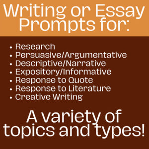 109 Essay & Writing Prompts for Fall | Middle & High School Writing Topics