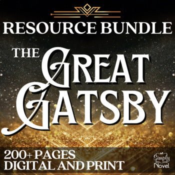 The Great Gatsby Novel Study | Complete Teaching Guide – Simply Novel