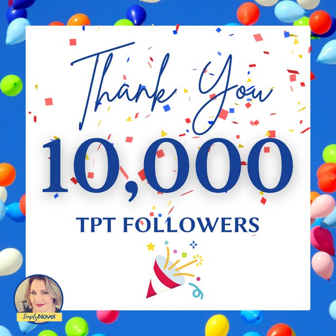 Thank you 10,000 TpT Followers!
