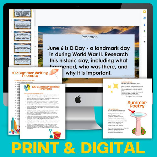 102 Essay & Writing Prompts for Summer | Middle & High School Writing Topics - Simply Novel