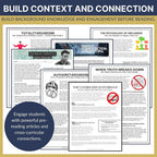 1984 Novel Study Unit Plan - Close Reading, Articles, Projects, Assessments - Simply Novel