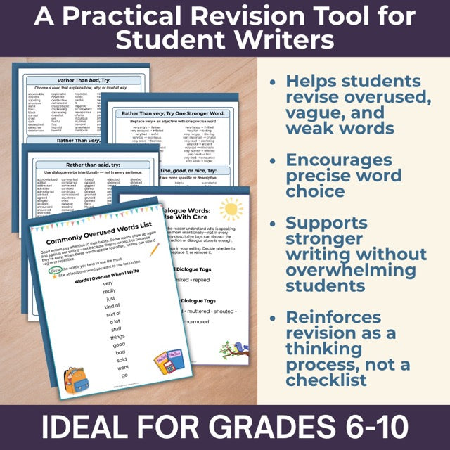 Word Choice Toolkit: 100 Words to Avoid + Over 400 Synonyms for Better Writing