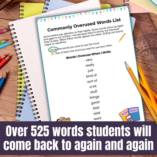 Word Choice Toolkit: 100 Words to Avoid + Over 400 Synonyms for Better Writing