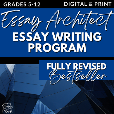 Essay Writing Lesson, Activity Year-Long BUNDLE: 5-Paragraph Essay Writing Unit