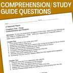 A Separate Peace Novel Study Unit - 4 - Week Teaching Resource BUNDLE - Simply Novel