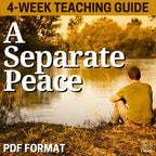 A Separate Peace Novel Study Unit - 4 - Week Teaching Resource BUNDLE - Simply Novel
