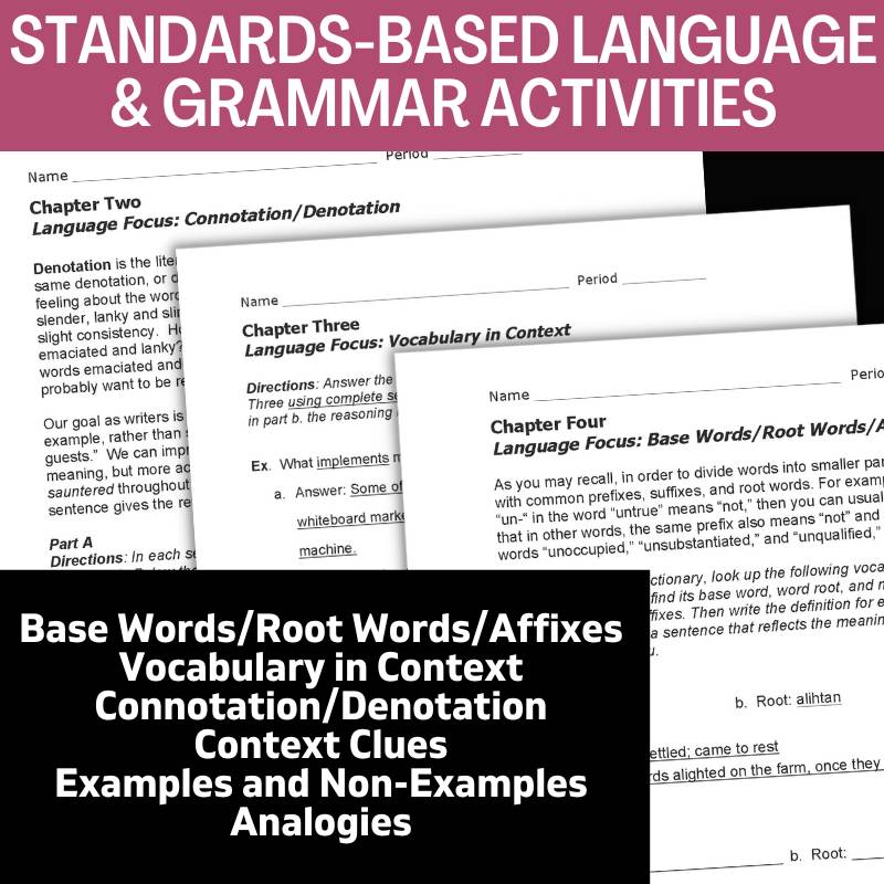 Animal Farm Novel Study Unit - 160+ Page Teaching Resource Bundle - Simply Novel