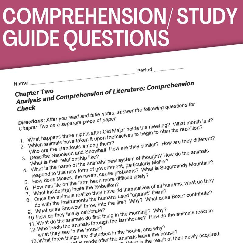 Animal Farm Novel Study Unit - 160+ Page Teaching Resource Bundle - Simply Novel