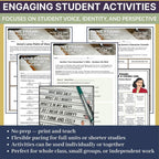 Anne Frank Diary of a Young Girl Novel Study Unit (Memoir) - Activities, Lessons