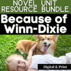 Because of Winn - Dixie Teaching Unit | Full Novel Study Bundle with Activities - Simply Novel