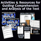 Brave New World Unit Teaching Resource BUNDLE - 200 Pages - Print & Digital - Simply Novel
