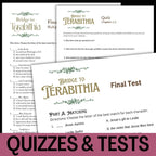 Bridge to Terabithia Novel Study Unit - 200+ Page No - Prep Activities Bundle - Simply Novel