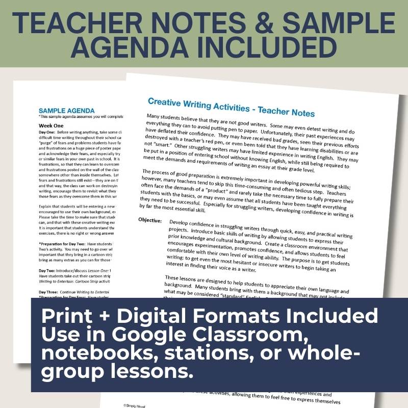 Collaborative Group Essay Writing Unit – Step - by - Step 5 - Paragraph Essay Lessons - Simply Novel