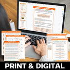 Compare and Contrast Essay Writing Unit - Lesson Handouts and Graphic Organizers - Simply Novel
