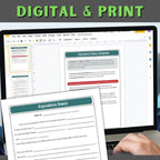 Expository, Persuasive, Cause/Effect Essay Templates with Handouts, Samples - Simply Novel