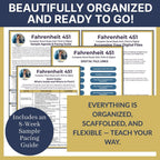 Fahrenheit 451 Complete Novel Unit | Lessons, Activities, Projects & Tests - Simply Novel