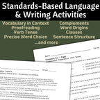 Frankenstein Novel Study Unit - 140+ Page Teacher Guide - Activities, Quizzes - Simply Novel