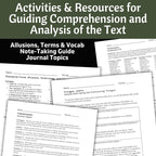 Frankenstein Novel Study Unit - 140+ Page Teacher Guide - Activities, Quizzes - Simply Novel