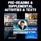 Hatchet Novel Study Unit BUNDLE Activities, Projects, & Tests | Print & Digital - Simply Novel