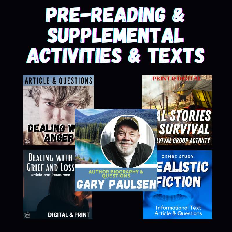 Hatchet Novel Study Unit BUNDLE Activities, Projects, & Tests | Print & Digital - Simply Novel