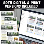 Hatchet Novel Study Unit BUNDLE Activities, Projects, & Tests | Print & Digital - Simply Novel