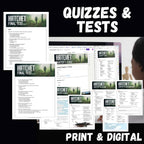 Hatchet Novel Study Unit BUNDLE Activities, Projects, & Tests | Print & Digital - Simply Novel