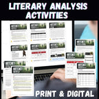 Hatchet Novel Study Unit BUNDLE Activities, Projects, & Tests | Print & Digital - Simply Novel