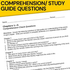 Holes Novel Study | Teaching Guide ELA Unit with Quizzes, Writing, & Grammar - Simply Novel