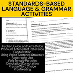 Holes Novel Study | Teaching Guide ELA Unit with Quizzes, Writing, & Grammar - Simply Novel