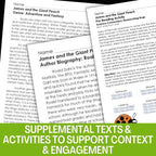 James and the Giant Peach Novel Study – Complete Teaching Unit | 100+ Pages - Simply Novel