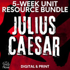 Julius Caesar Unit Plan, Lessons & Activities - 5 - Week Shakespeare Bundle - Simply Novel
