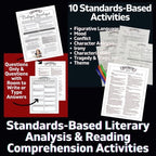 Macbeth Unit Teaching Resource BUNDLE Over 140 Pages in Print & Digital Formats - Simply Novel