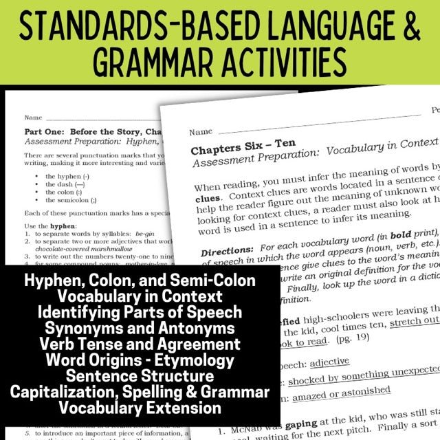 Maniac Magee by Jerry Spinelli Novel Study Unit Resource BUNDLE - Simply Novel