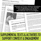 Maniac Magee by Jerry Spinelli Novel Study Unit Resource BUNDLE - Simply Novel