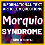 Morquio Syndrome Informational Text Article, Questions, Persuasive Speech Idea - Simply Novel