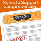 Oranges by Gary Soto 17 - Page Poetry Unit - Questions, Activities, Test - Simply Novel