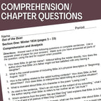 Out of the Dust Novel Study - 150 Page, No - Prep Teaching Guide - Simply Novel
