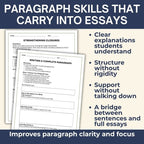 From Paragraphs to Essays Unit