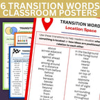 Transition Words to help write paragraphs