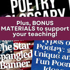 Poetry Unit BUNDLE - 12 Units - Analysis, Writing Activities - Print & Digital - Simply Novel