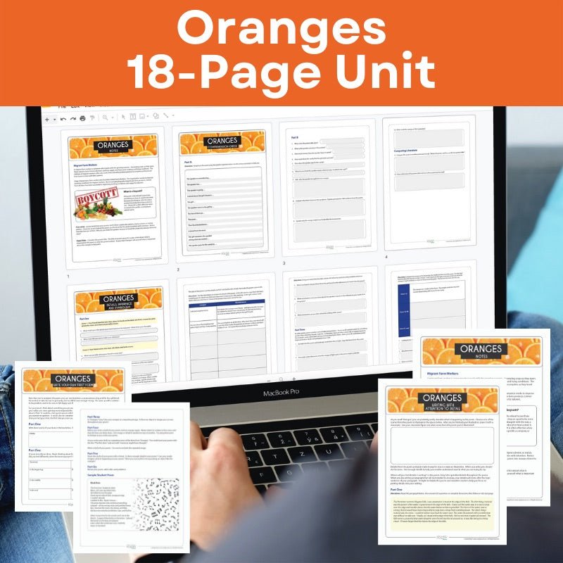 Poetry Unit BUNDLE - 12 Units - Analysis, Writing Activities - Print & Digital - Simply Novel